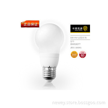 5W HV+LED Bulb